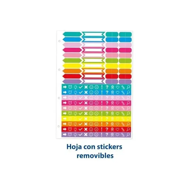 Oxford Europeanbinder Live & Go A4+ Pack con Carpeta Tamaño A4+ con Recambio de 100 Hojas + Pack con 4 Marcadores Pelikan Testma