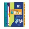 Oxford Europeanbinder Live & Go Carpeta Tamaño A4+ con Recambio + Separadores - Tapa de Plastico Polyfoam - Colores Vivos Aleato