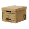 Fellowes Bankers Box Earth Contenedor de Archivos - Montaje Manual - Carton Reciclado Certificacion FSC - Color Marron | Ahorro