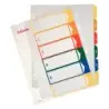 Esselte Indice Proyectos Imprimibles Tipo 1-6 Multicolor - Tamaño A4 Maxi - Material PP Rigido 300 Micras, Portada 350 Micras |