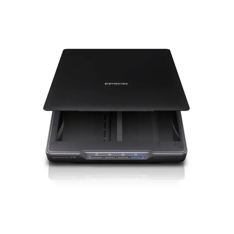 Epson Perfection V39II Escaner Fotografico y de Documentos 4800ppp - Alimentacion y Conectividad por USB - Fabricado con un 30%