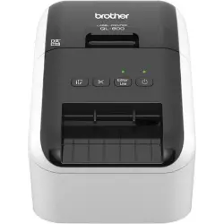 Brother QL800 Impresora Profesional Termica de Etiquetas USB - 93 Etiquetas por min. - Resolucion 300x600ppp - Impresion a Negro