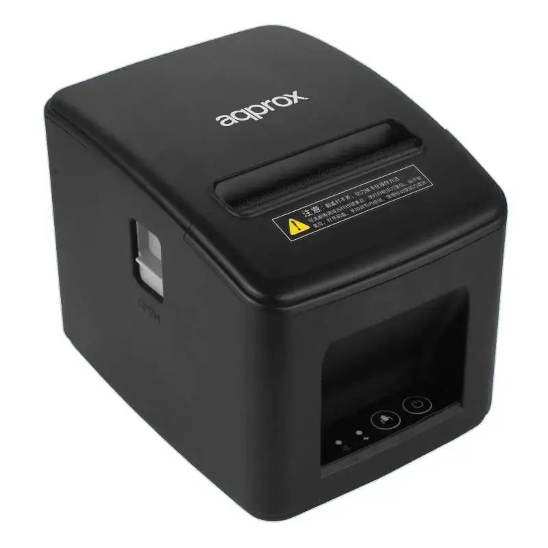 Approx Impresora Termica de Recibos - Resolucion 203dpi - Velocidad 200mm/s - USB, RJ45, RJ11 - Auto-Corte y Corte Manual