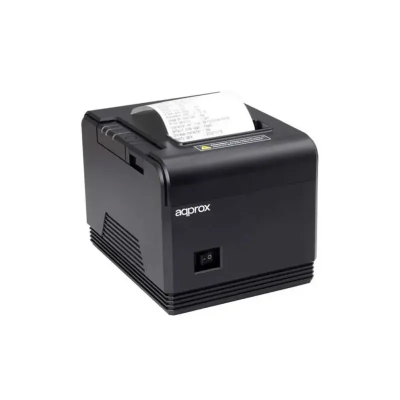 Approx Impresora Termica de Recibos - Resolucion 203dpi - Velocidad 200mm/s - USB, RS232 y RJ11 - Auto-Corte y Corte Manual
