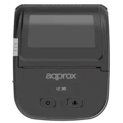 Approx Impresora Termica de Recibos Portable - Resolucion 203dpi - Velocidad 100mm/s - Bluetooth y USB - Corte Manual