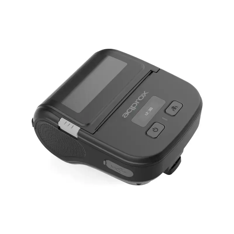 Approx Impresora Termica de Recibos Portable - Resolucion 203dpi - Velocidad 100mm/s - Bluetooth y USB - Corte Manual