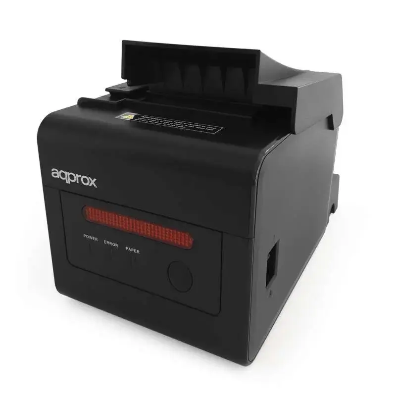 Approx Impresora Termica de Recibos WiFi + LAN - Resolucion 203dpi - Velocidad 300mm/s - USB, RJ-11, LAN - Auto-Corte y Corte Ma