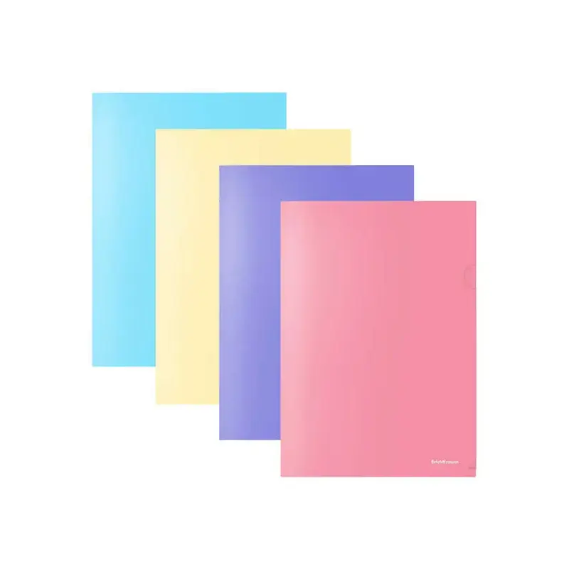 Erichkrause Dossiers Uñero Fizzy Pastel - A4 Opaco - Color Surtido | Ahorro Imprimiendo