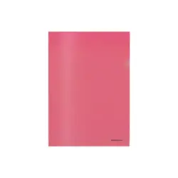 Erichkrause Dossiers Uñero Glossy Classic - A4 Semitransparente - Color Rojo | Ahorro Imprimiendo