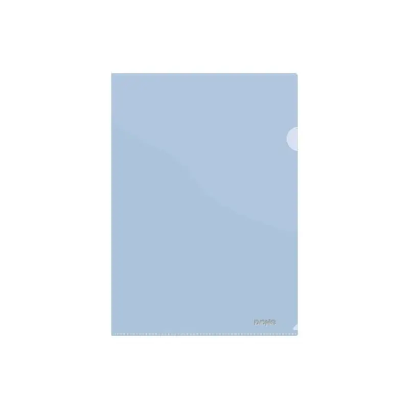 Dohe Dossier Uñero Premium Tamaño A4 - 210x297mm - Fabricado en Polipropileno Translucido de 180 Micras - Color Azul | Ahorro Im