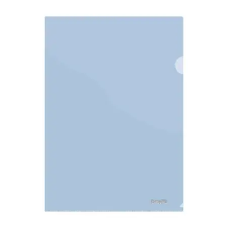Dohe Dossier Uñero Premium Tamaño A4 - 210x297mm - Fabricado en Polipropileno Translucido de 180 Micras - Color Azul | Ahorro Im