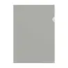 Dohe Dossier Uñero Premium Tamaño A4 - 210x297mm - Fabricado en Polipropileno Translucido de 180 Micras - Color Gris | Ahorro Im