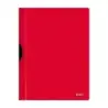 Dohe Dossier con Clip Metalico - Tamaño A4 - Fabricado en Polipropileno Opaco de 350 Micras - Color Rojo | Ahorro Imprimiendo