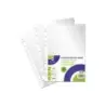 Bismark Pack de 50 Fundas Multitaladro A4 80 Micras - Acabado Cristal - Ideal para Carpetas con Anillas - Transparente | Ahorro