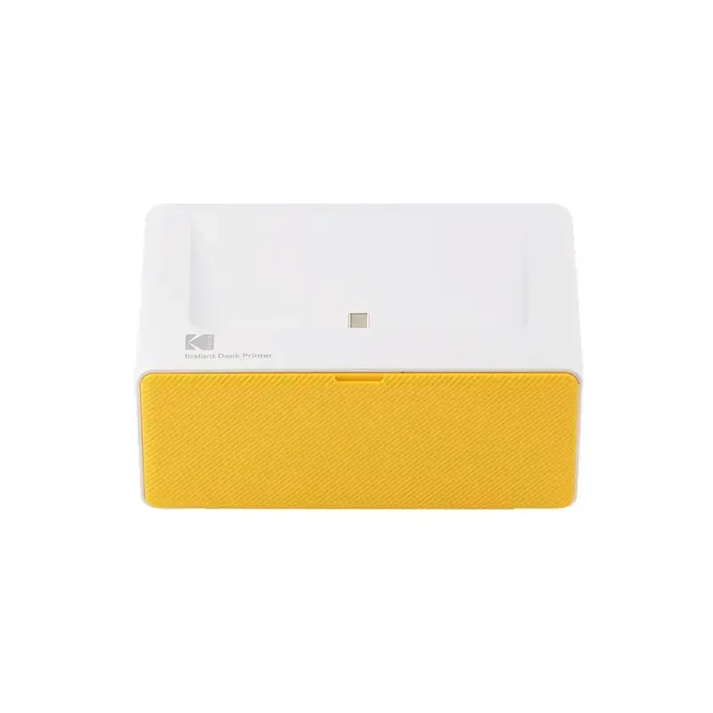 Kodak PD460 Impresora Fotografica Portatil - 300x300dpi - Tamaño de Foto 10x15cm - Color Blanco/Amarillo