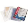 Esselte Pack de 100 Fundas Porta Documentos A4 PP Multitaladro 80 Micras - 11 Taladros - Calidad Estandar - Textura Cristal Liso