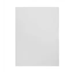 Pardo Pack de 100 Dossiers con Uñero Folio Transparentes 130 Micras - Acabado Piel de Naranja | Ahorro Imprimiendo