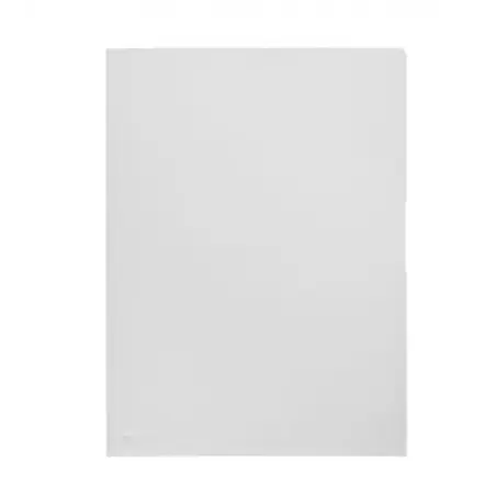 Pardo Pack de 100 Dossiers con Uñero Folio Transparentes 130 Micras - Acabado Piel de Naranja | Ahorro Imprimiendo