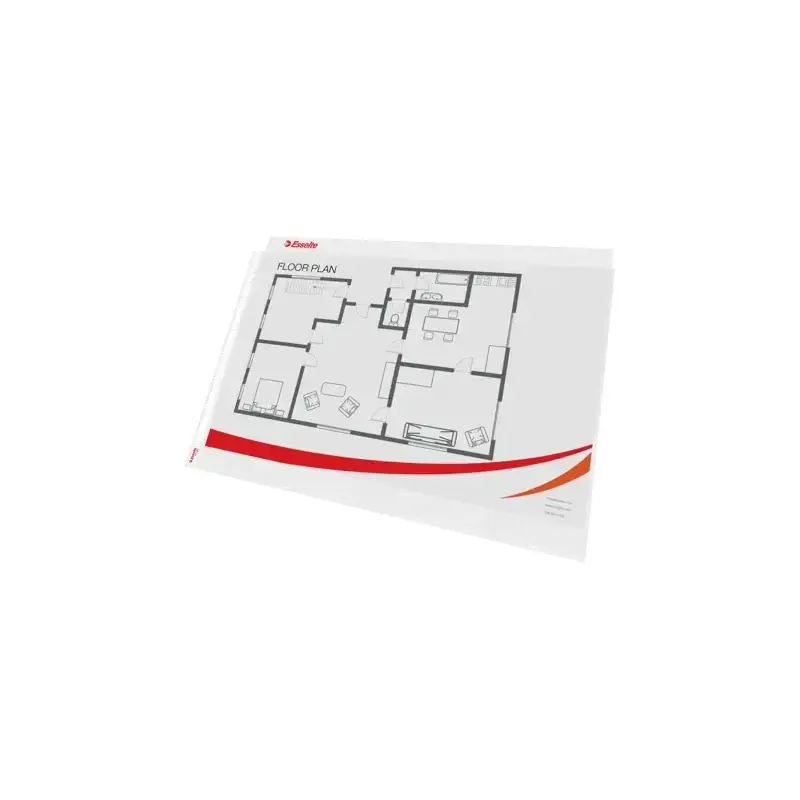 Esselte Pack de 10 Fundas Multitaladro A3 80 Micras - Fabricadas en Polipropileno - Acabado Piel de Naranja | Ahorro Imprimiendo