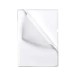 Esselte Caja de 100 Dossiers Uñero - Formato Folio - PVC Flexible - Grosor 110 Micras - Color Transparente | Ahorro Imprimiendo