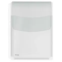 Leitz Pack de 5 Fundas Fuelle con Solapa A4 Multitaladro 11 - Capacidad 200 Hojas - Fabricada en PVC de 170 Micras - Expansibles