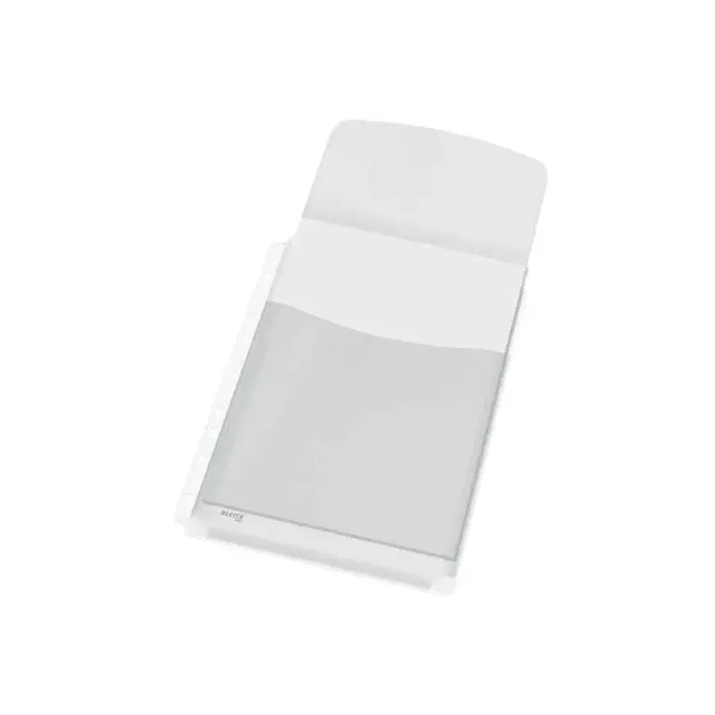 Leitz Pack de 5 Fundas Fuelle con Solapa A4 Multitaladro 11 - Capacidad 200 Hojas - Fabricada en PVC de 170 Micras - Expansibles