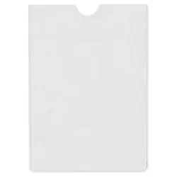 Esselte Pack de 100 Portacarnets Tamaño 78x114mm 75Q 140 micras - PVC Transparente Acabado Liso | Ahorro Imprimiendo