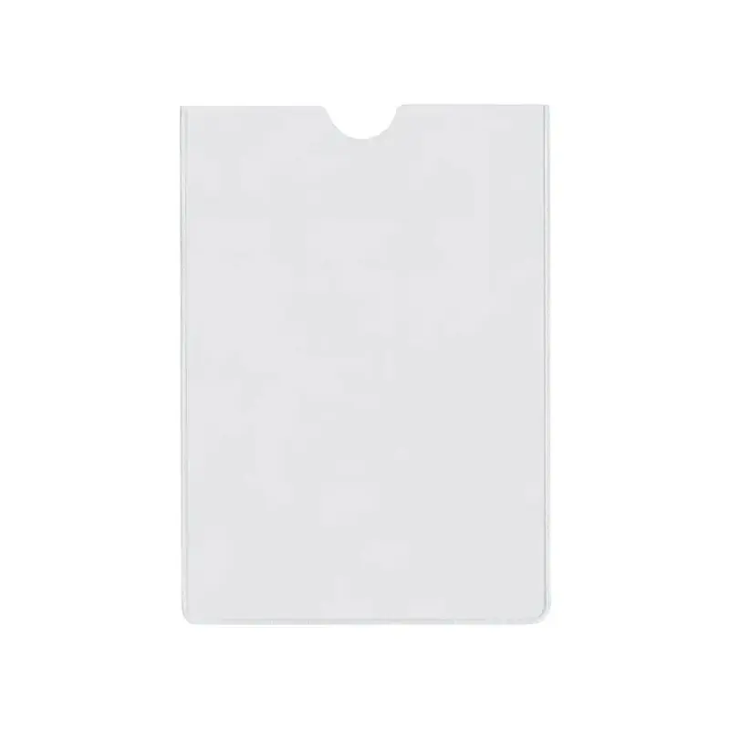 Esselte Pack de 100 Portacarnets Tamaño 78x114mm 75Q 140 micras - PVC Transparente Acabado Liso | Ahorro Imprimiendo