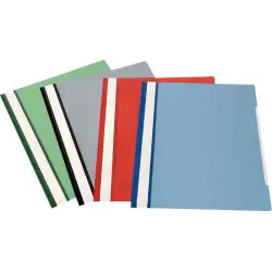 Esselte Fastener Dossiers PVC A4 - 150 Micras - Mecanismo Metalico - Negro | Ahorro Imprimiendo