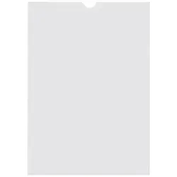 Esselte Pack de 100 Portacarnets 231x330mm 190Q 140 micras - PVC Transparente Acabado Liso | Ahorro Imprimiendo