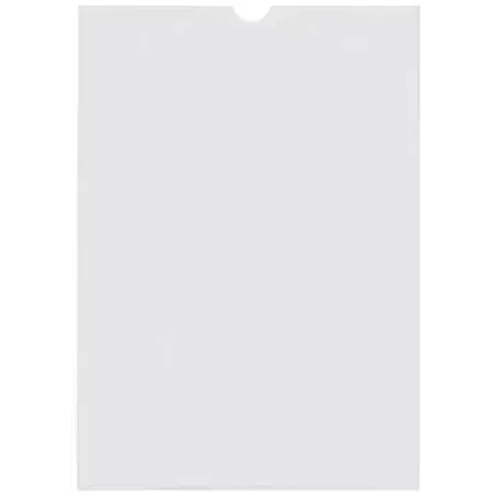 Esselte Pack de 100 Portacarnets 231x330mm 190Q 140 micras - PVC Transparente Acabado Liso | Ahorro Imprimiendo