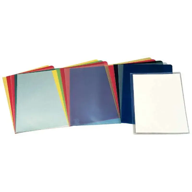 Esselte Dossiers Uñero Folio PVC Liso Modelo 30 180 Micras Caja 100 Transparente Tamaño Folio | Ahorro Imprimiendo