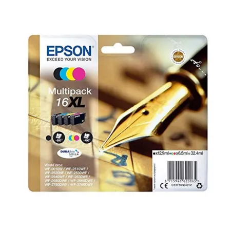 Pack 4 Epson 16XL T1631 / T1632 / T1633 / T1634 Cartuchos Originales | Ahorro Imprimiendo