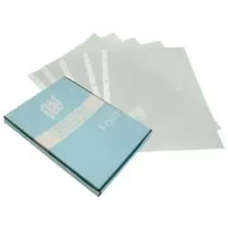 Bismark Caja de 100 Fundas Multitaladro 70 Micras Folio - Polipropileno Rugoso | Ahorro Imprimiendo