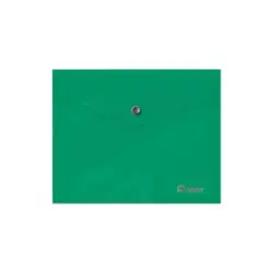 Dohe Sobre Portadocumentos A5 - Cierre de Broche - Polipropileno Opaco 150 Micras - Color Verde | Ahorro Imprimiendo