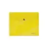 Dohe Sobre Portadocumentos A5 - Cierre de Broche - Polipropileno Opaco 150 Micras - Color Amarillo | Ahorro Imprimiendo