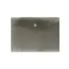 Sobre Portadocumentos A4 - Cierre de Velcro - Fabricado en Polipropileno - Medidas 325x230mm - Negro Transparente | Ahorro Impri