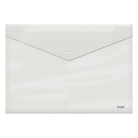 Dohe Sobre Portadocumentos A3 - Cierre de Broche - Polipropileno Cristal Transparente 150 Micras - Transparente | Ahorro Imprimi