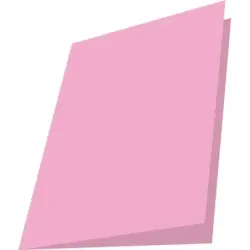 Mariola Pack de 50 Subcarpetas de Cartulina 180gr - Formato A4 - Ranura para Fastener - Color Rosa | Ahorro Imprimiendo