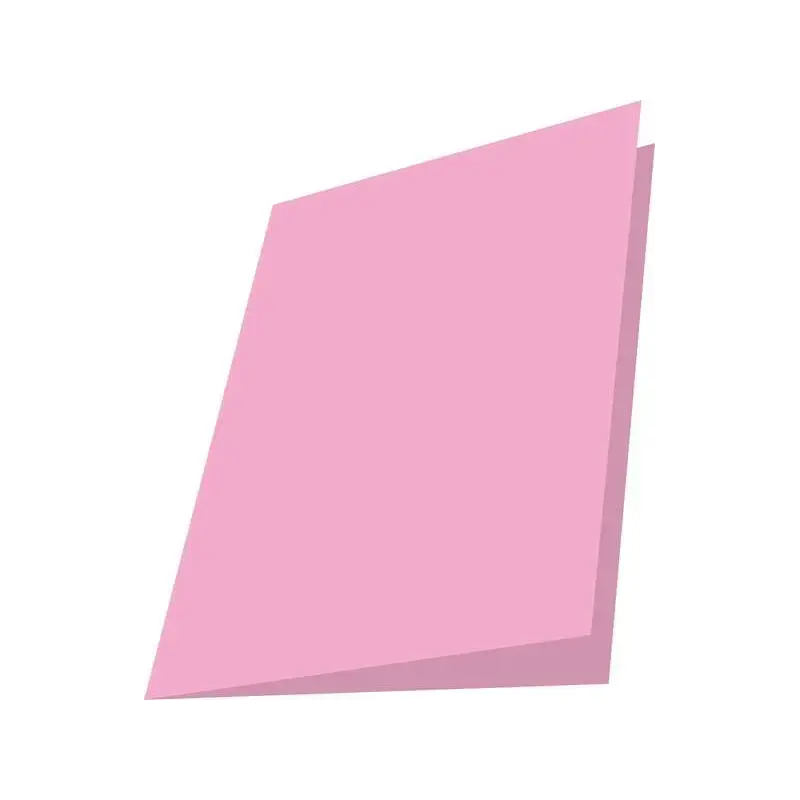 Mariola Pack de 50 Subcarpetas de Cartulina 180gr - Formato A4 - Ranura para Fastener - Color Rosa | Ahorro Imprimiendo