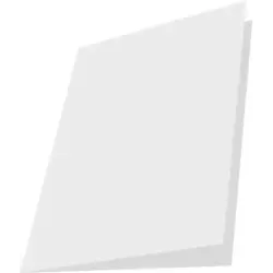 Mariola Pack de 50 Subcarpetas de Cartulina 180gr - Formato Folio - Ranura para Fastener - Color Blanco | Ahorro Imprimiendo