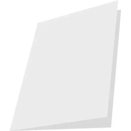 Mariola Pack de 50 Subcarpetas de Cartulina 180gr - Formato Folio - Ranura para Fastener - Color Blanco | Ahorro Imprimiendo