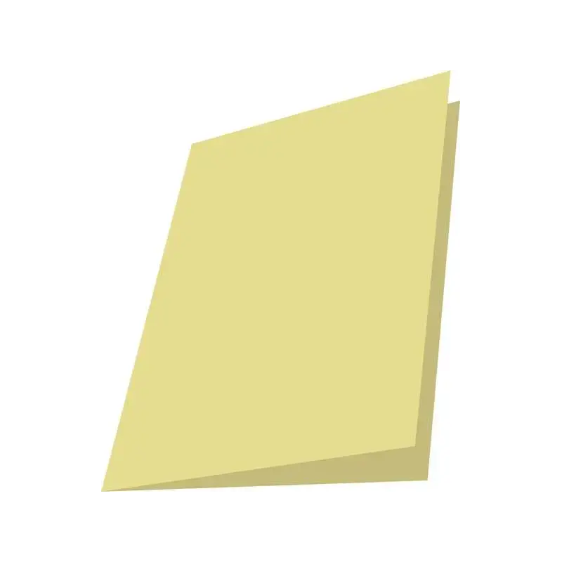 Mariola Pack de 50 Subcarpetas de Cartulina 180gr - Formato Folio - Ranura para Fastener - Color Amarillo | Ahorro Imprimiendo