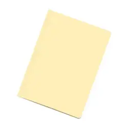 Dohe Pack de 50 Subcarpetas de Cartulina - Tamaño Folio - Ranura para Fastener - Color Amarillo Claro | Ahorro Imprimiendo