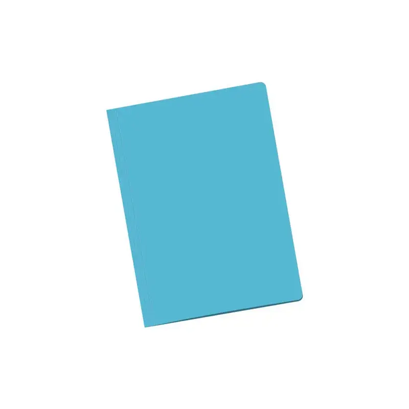 Dohe Pack de 50 Subcarpetas de Cartulina 180gr - Tamaño Folio - Ranura para Fastener - Color Azul Claro | Ahorro Imprimiendo