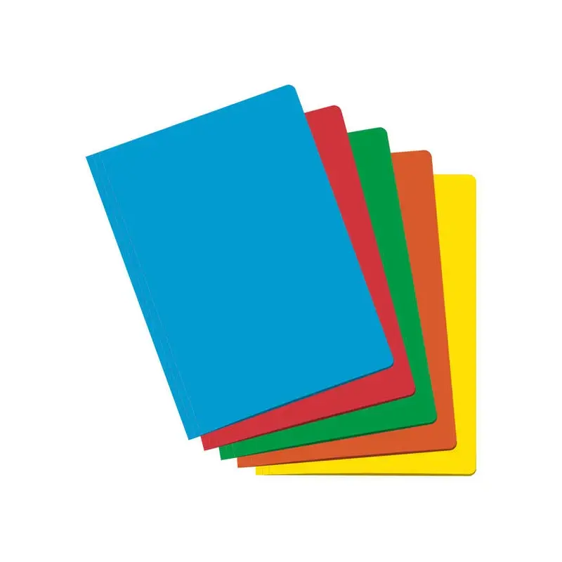 Dohe Pack de 50 Subcarpetas de Cartulina de 180gr Folio - Con Ranura para Fastener - Resistente y Duradera - Ideal para Organiza