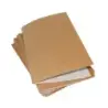 Mariola Pack de 50 Subcarpetas Kraft-Blanco - Formato A4 - Ranura para Fastener - Color Marron/Blanco | Ahorro Imprimiendo