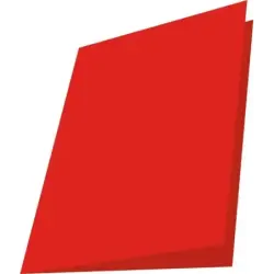 Mariola Pack de 50 Subcarpetas de Cartulina 180gr - Formato A4 - Ranura para Fastener - Color Rojo | Ahorro Imprimiendo