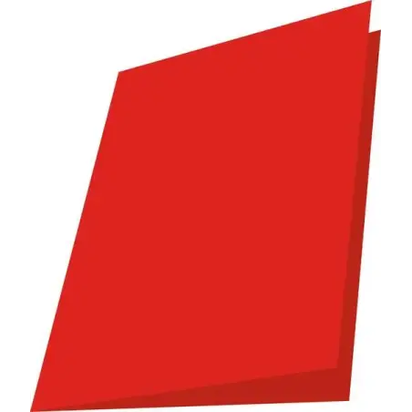 Mariola Pack de 50 Subcarpetas de Cartulina 180gr - Formato A4 - Ranura para Fastener - Color Rojo | Ahorro Imprimiendo