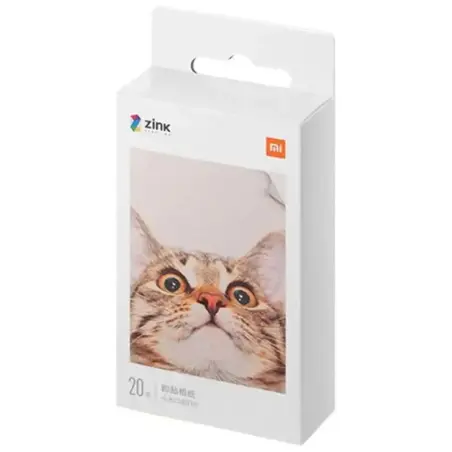 Xiaomi Papel Fotografico Para Impresora Xiaomi Mi Portable Photo Printer 20 Unidades | Ahorro Imprimiendo